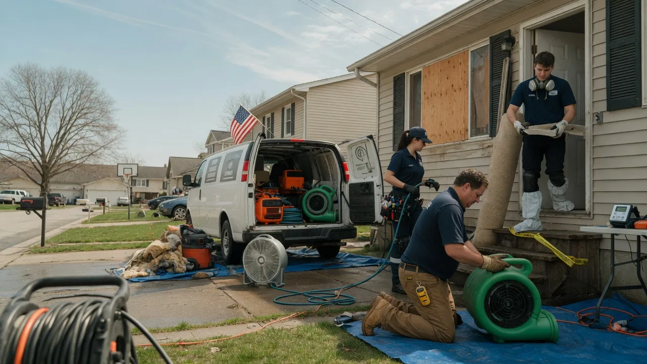 Water Damage Restoration in Kansas, OH near me